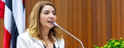 DEPUTADA IRACEMA VALE ELENCA OBRAS ENTREGUES PELO GOVERNO EM URBANO SANTOS E BARREIRINHAS