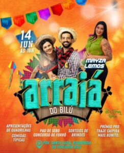 Vereador Bilú promoverá grande arraiá no povoado Santa Luzia em Matões