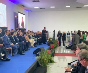 PRESIDENTE DA FAMEM, BIGU DE OLIVEIRA, PRESTIGIA POSSE DO NOVO PROCURADOR-GERAL DE JUSTIÇA DO MARANHÃO, DANILO DE CASTRO