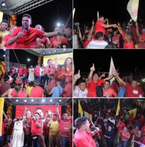 JOSÉ LACI FAZ CONVENÇÃO HISTÓRICA E CONFIRMA SUA CANDIDATURA À PREFEITO DE RAPOSA