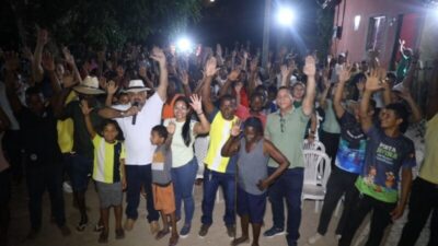 Vereador Elizeu Tantan mostra força política em mega reunião no povoado Santana dos Pretos