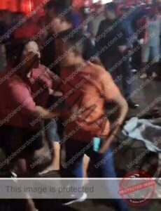 VÍDEO: Deputado Francisco Nagib agride apresentador da TV Liberdade após homem morrer atropelado em carreata política de Chiquinho FC