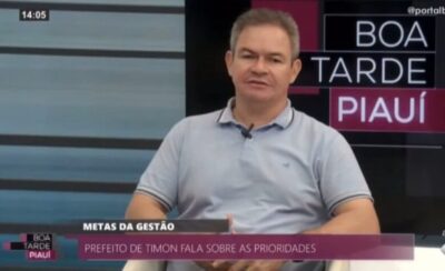 Rafael compra “briga” com a empresa Águas de Timon e promete revisar contrato