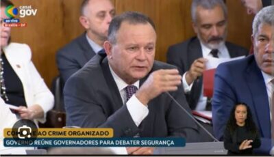 Mídia nacional repercute fala de Brandão em defesa da PEC da segurança pública