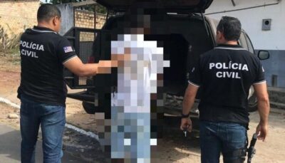 HOMEM QUE AMEAÇOU MATAR SUA PRÓPRIA FAMÍLIA É PRESO PELA POLÍCIA CIVIL, EM BACURI