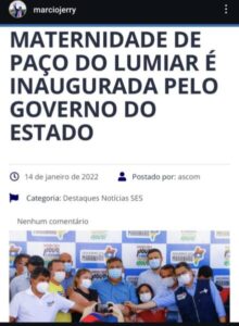 Márcio Jerry “parte pra cima” de Mariana Brandão e “cobra fatura” pela Maternidade de Paço do Lumiar