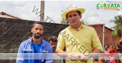 Prefeito de Coroatá articula solução para falta de água em bairros da cidade