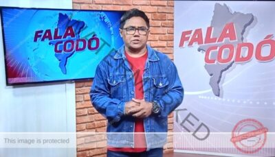 Apresentador da FC TV faz alerta à população para o uso de capacete
