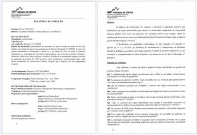 AUDITORIA DO TCE CONFIRMA ESQUEMA DO PREFEITO EUDES BARROS QUE GEROU FRAUDE DE R$ 16,8 AOS COFRES PÚBLICOS EM RAPOSA