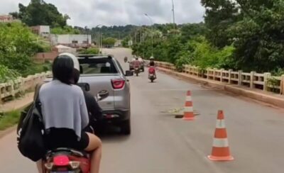 Tráfego na ponte da BR-226 em Grajaú é parcialmente interditado após identificação de avaria
