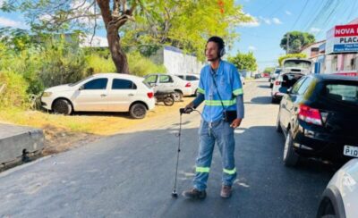 Caça vazamentos: Águas de Timon faz vistoria em 234 km de rede com ajuda de tecnologia acústica