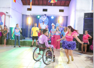 Alegria e Inclusão: Batuque da Diversidade anima Pessoas com Deficiência em Tuntum