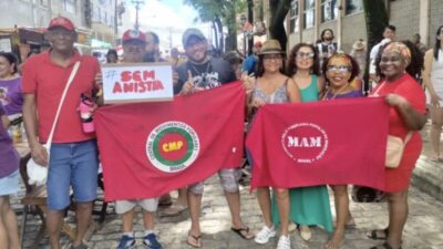 Manifestação contra anistia tem baixa adesão em São Luís