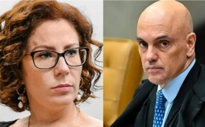 Alexandre de Moraes decreta prisão de Carla Zambelli