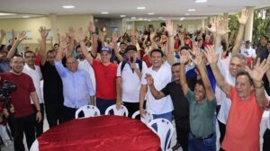 Vice-governador Felipe Camarão participa de almoço com empresários e comerciantes em Codó