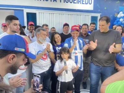 Fernando Pessoa recebe Ordens Brandão, inaugura obras e declara apoio