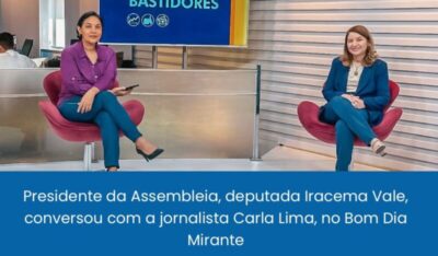 Em entrevista, Iracema Vale afirma que base governista segue sendo maioria na Assembleia Legislativa