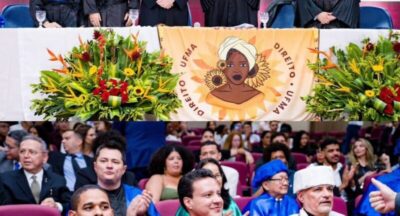 Felipe Camarão participa de aula magna na UFMA com presença do Ministro Flávio Dino