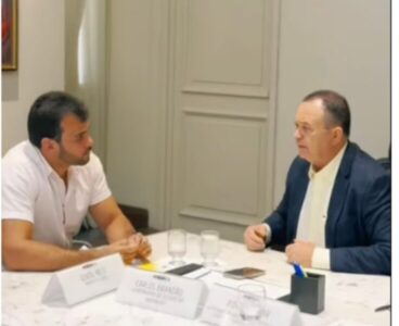Gentil Neto busca melhorias para Caxias em reunião com o governador Carlos Brandão