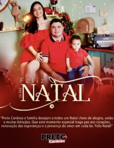 Mensagem de Natal do empresário Preto Cardoso a todas às famílias de Turiaçu