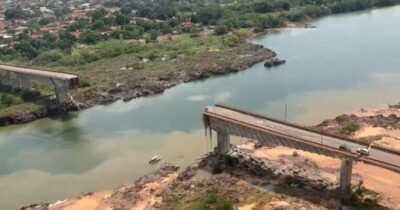 Empresas donas de caminhões com ácido e agrotóxicos são notificadas para retirar cargas do rio após queda de ponte, diz Ibama