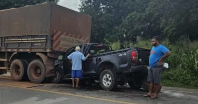 Empresário morre em grave acidente na BR-135 próximo a Presidente Dutra