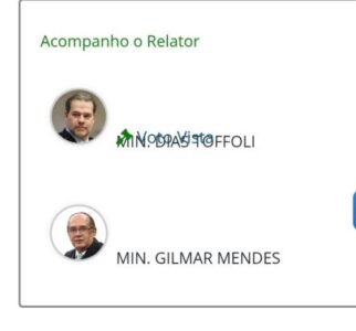 Gilmar Mendes também vota pela legalidade da reeleição de Iracema Vale presidente da Alema