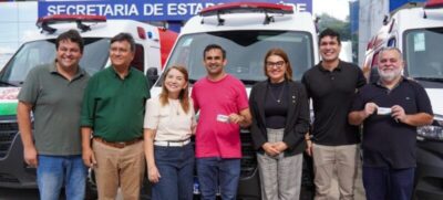 Iracema Vale participa da entrega de ambulâncias para Belágua, Nina Rodrigues e São Benedito