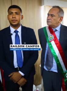 Vídeo: Railson Campos é empossado vereador e assume presidência da Câmara de São Bento
