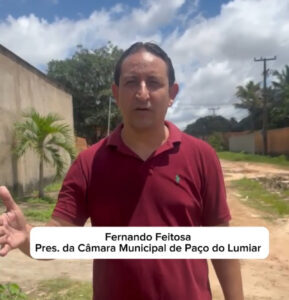 TV Mirante impede presidente da Câmara de Paço do Lumiar de se pronunciar ao vivo durante reportagem no bairro Nova Jerusalém I