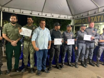 Vice-prefeito de Tuntum Nelson do Nanxi participa da inauguração de consultório odontológico e academia no 18º BPM