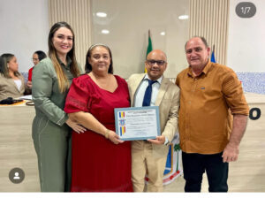 *Prefeito Nato da Nordestina recebe Título de Cidadão vitoriense