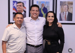 Reeleita e com muitas ações acontecendo, Cristiane Varão dialoga benefícios para Bom Jardim com vice-governador Felipe Camarão