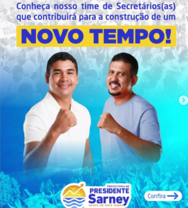 Conheça os novos secretários municipais da gestão Gilson Lima em Presidente Sarney