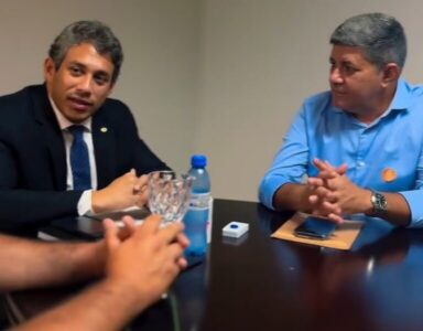Vídeo: Deputado Osmar Filho e Prefeito Nilton Everton alinham preparativos para aniversário de Matinha e Carnaval
