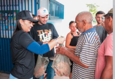 Fernando Pessoa encerra entrega de peixes em Tuntum e reforça compromisso com o povo