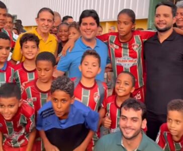 Ministro do Esporte, André Fufuca, visita Caxias para reafirmar ao prefeito Gentil Neto parceria construída desde a gestão de Fábio Gentil