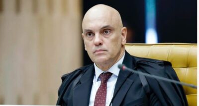 Moraes se encontra com deputado que o xingou de ‘canalha’ e ‘lixo’ em sessão na Câmara