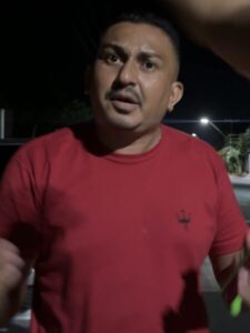 Veja quem é o motorista que bateu em carro de vereador, tentou atropelá-lo e fugiu