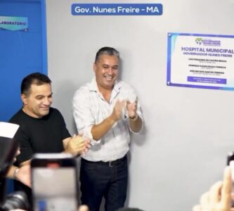 Josimar Maranhãozinho participa de inauguração da reforma do Hospital Municipal de Governador Nunes Freire e anuncia novo hospital regional