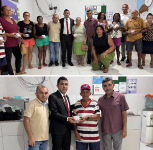 Prefeitura de São Francisco do Maranhão entrega próteses dentárias no Povoado Mimoso