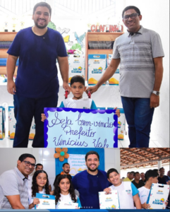 Prefeito Vinicius Vale investe na educação com distribuição de kits e fardamento escolar em Barreirinhas