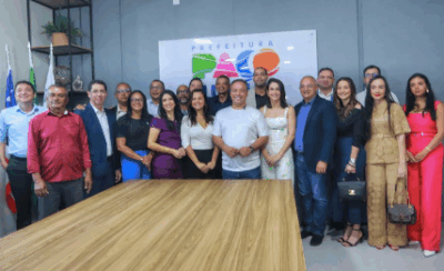 Paço do Lumiar: Fred Campos apresenta sua equipe de governo