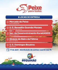 Tradição e Compromisso: Prefeito Zé Martins mantém distribuição de peixes na Semana Santa em Bequimão
