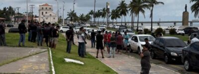 Motoristas de aplicativo fazem protesto após morte de colega em São Luís