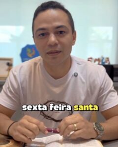Prefeito de São Vicente Ferrer faz reflexão emocionante sobre o verdadeiro significado da Sexta-feira Santa