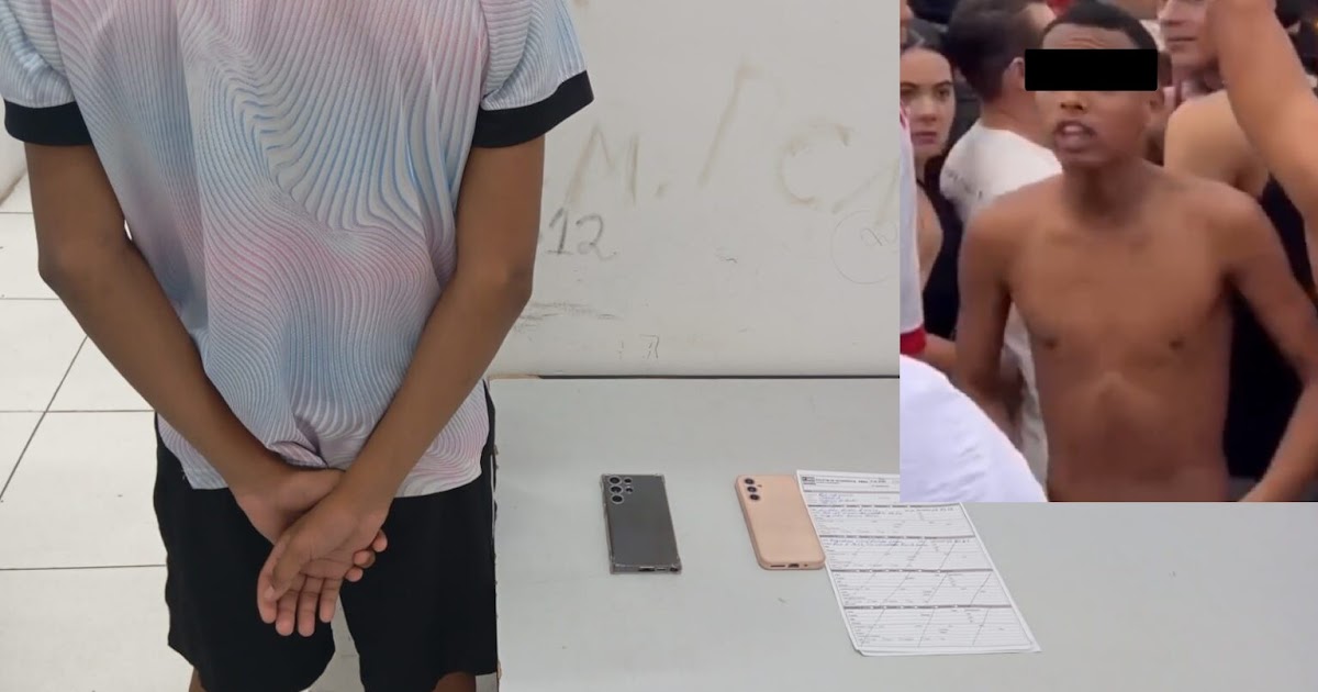 PM encontra adolescente que viralizou em vídeo tentando furtar celular na Avenida Litorânea