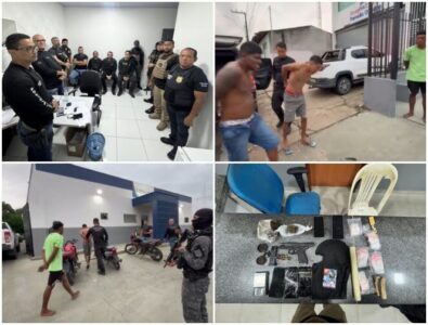Urgente! Operação Guardião prende integrantes do Bonde dos 40 em Urbano Santos
