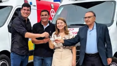 Urbano Santos recebe nova ambulância para dinamizar atendimento à população