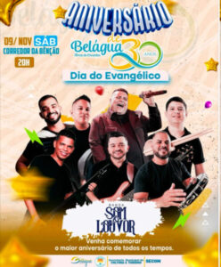 Aniversário de Belágua com vasta programação neste final de semana